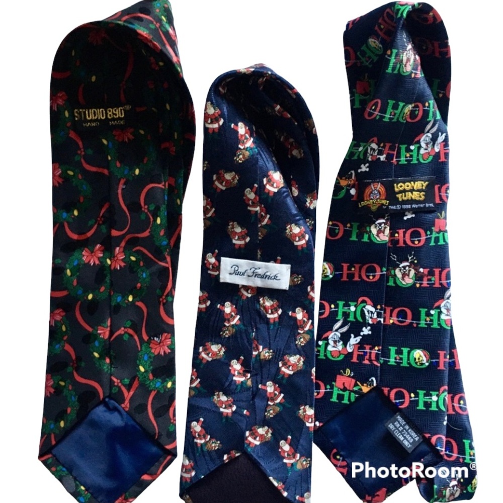 3 Christmas Ties - Picture 2 of 2